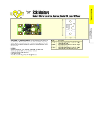 Thumbnail of document Data Sheet - Series LTT SSR Monitor